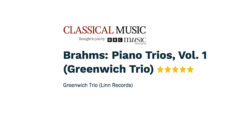 Lana Trotovsek BBC Music Magazine Greenwich Trio